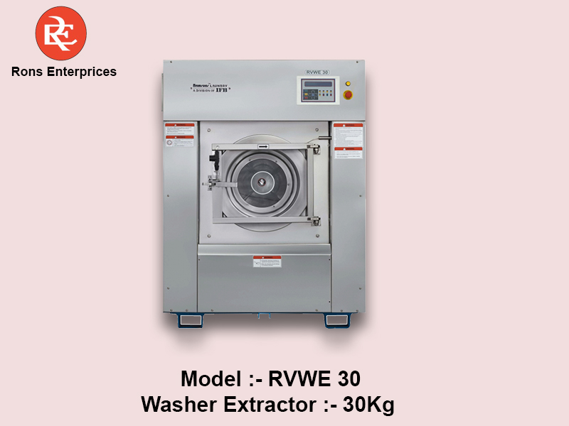 Tufftec Industrial Washer Extractor RVWE 30KG
