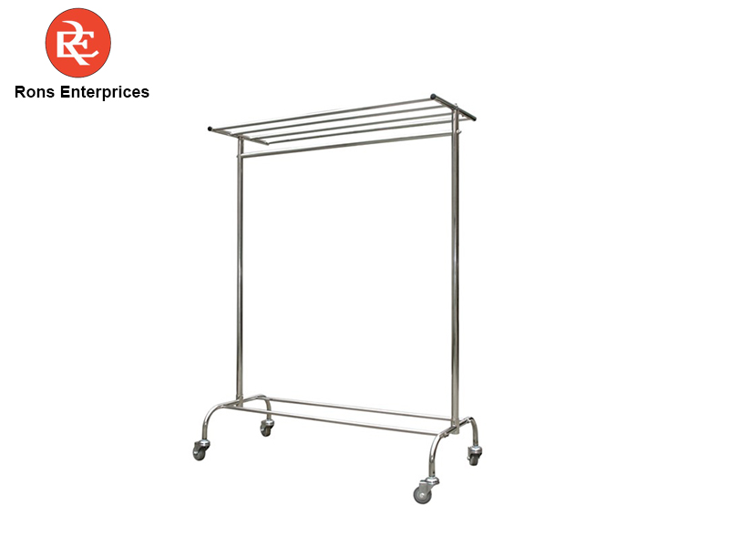 Laundry Hanger Trolley with Stainless Steel 1200*480*1600mm
